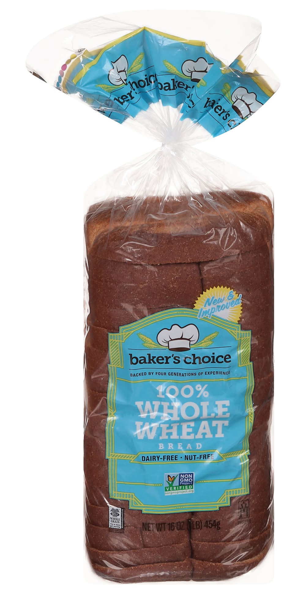 Baker's Choice Whole Wheat Bread (16 oz)
