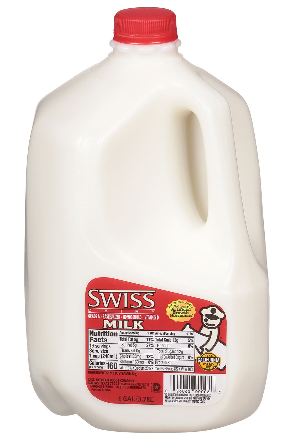 Swiss Dairy Milk (1 gal)