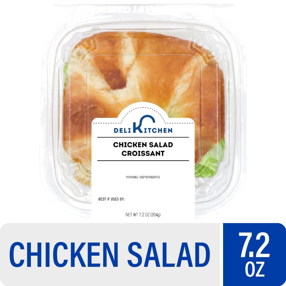 Deli Kitchen Chicken Salad Croissant Sandwich (7.2 oz)