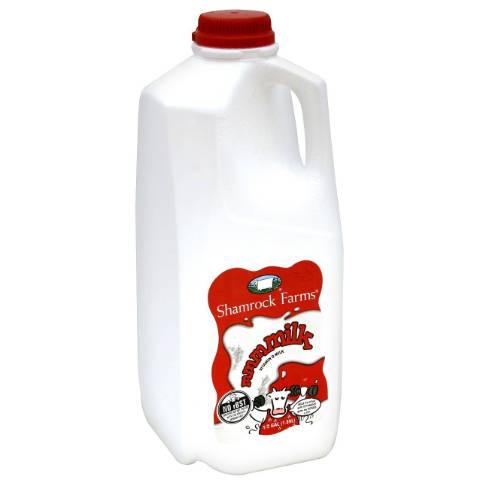 Shamrock Farms Whole Milk Half Gallon