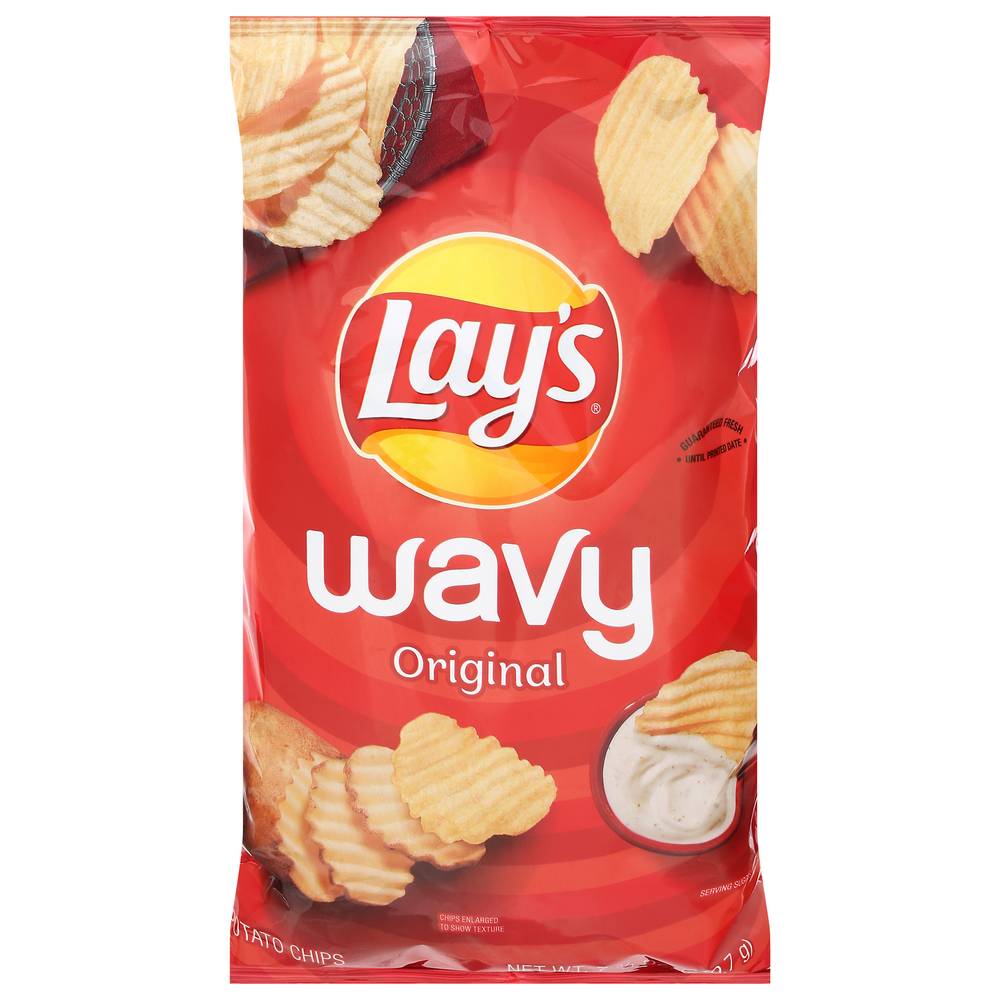 Lay's Wavy Original Potato Chips (7.75 oz)