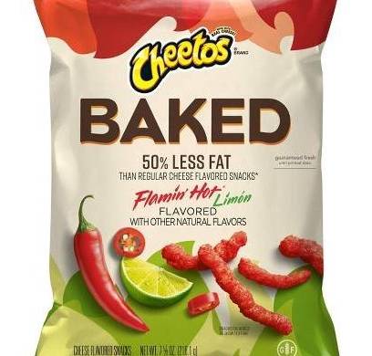 Cheetos Baked Flamin Hot Limon