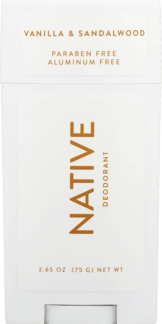 Native Vanilla & Sandalwood Deodorant