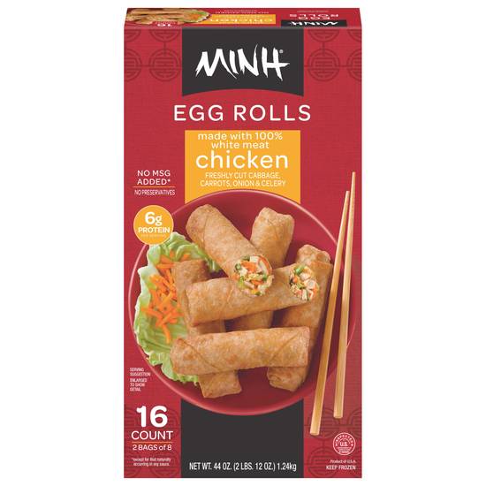 Minh Chicken Egg Rolls