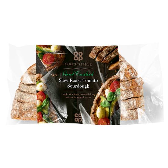 Co-Op Irresistible Hand Finished Slow Roast Tomato Sourdough (500g)