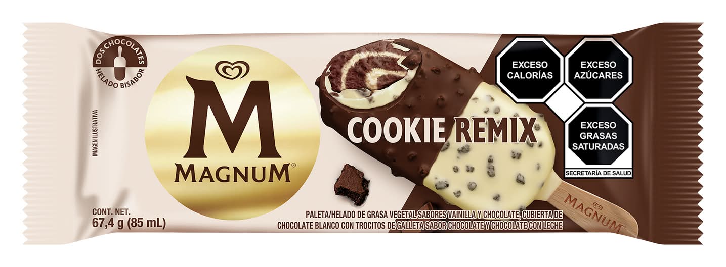 Magnum · Paleta de helado doble, vainilla-chocolate (85 ml)