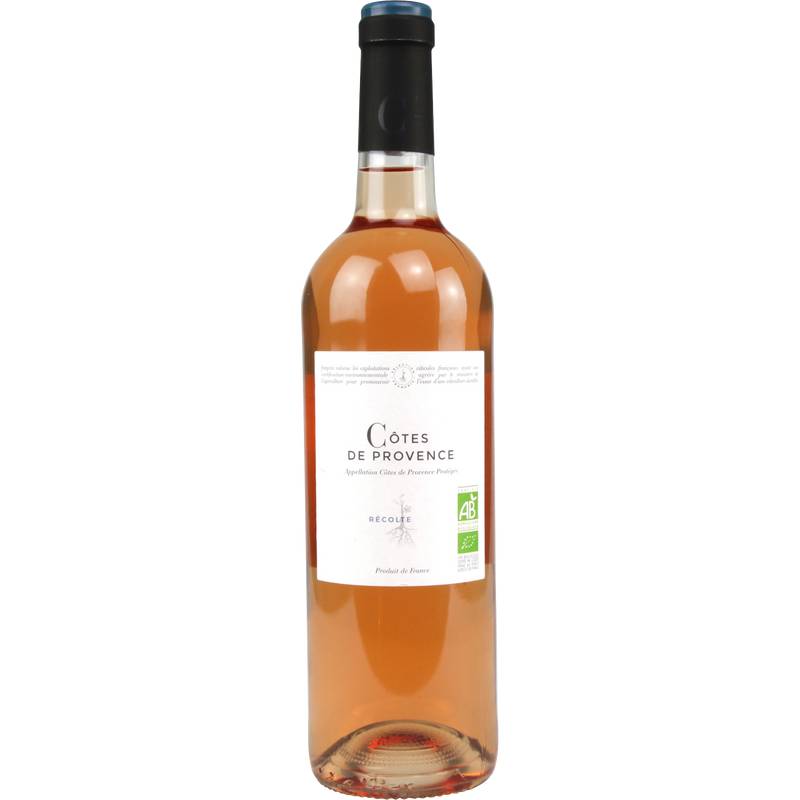 Franprix - Vin rosé côtes de Provence recolte bio domestique (750 ml)