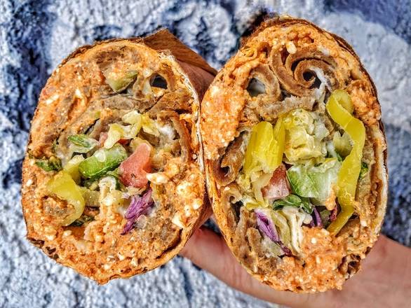 Zesty Feta Doner Wrap