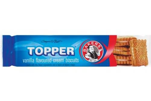 Bakers Toppers 125g Vanilla
