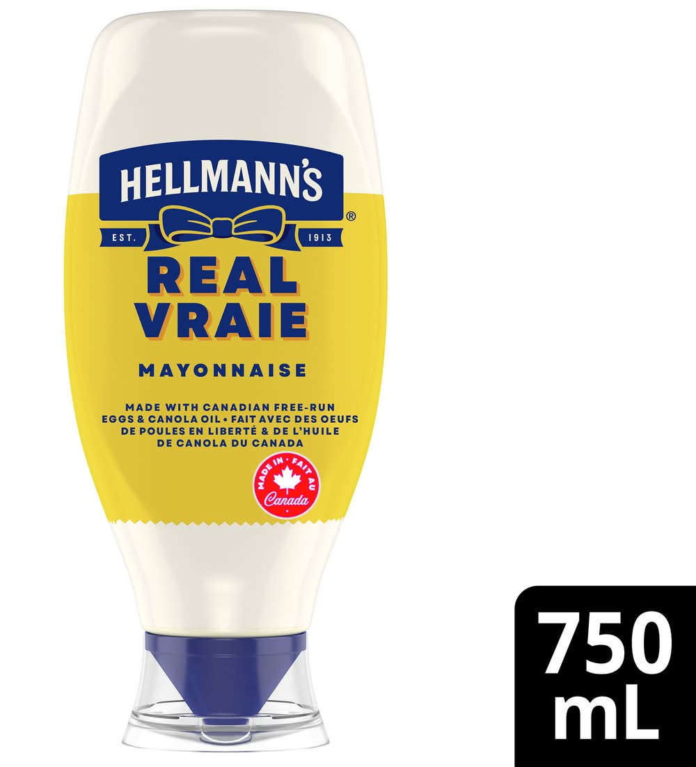 Hellmann's Real Vraie Mayonnaise (750 ml)