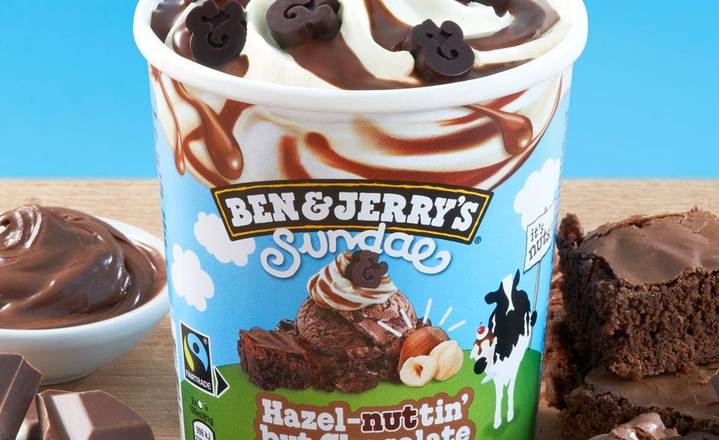 "Ben & Jerry's 'Hazel-nuttin' but Chocolate Sundae Ice Cream 427ml"