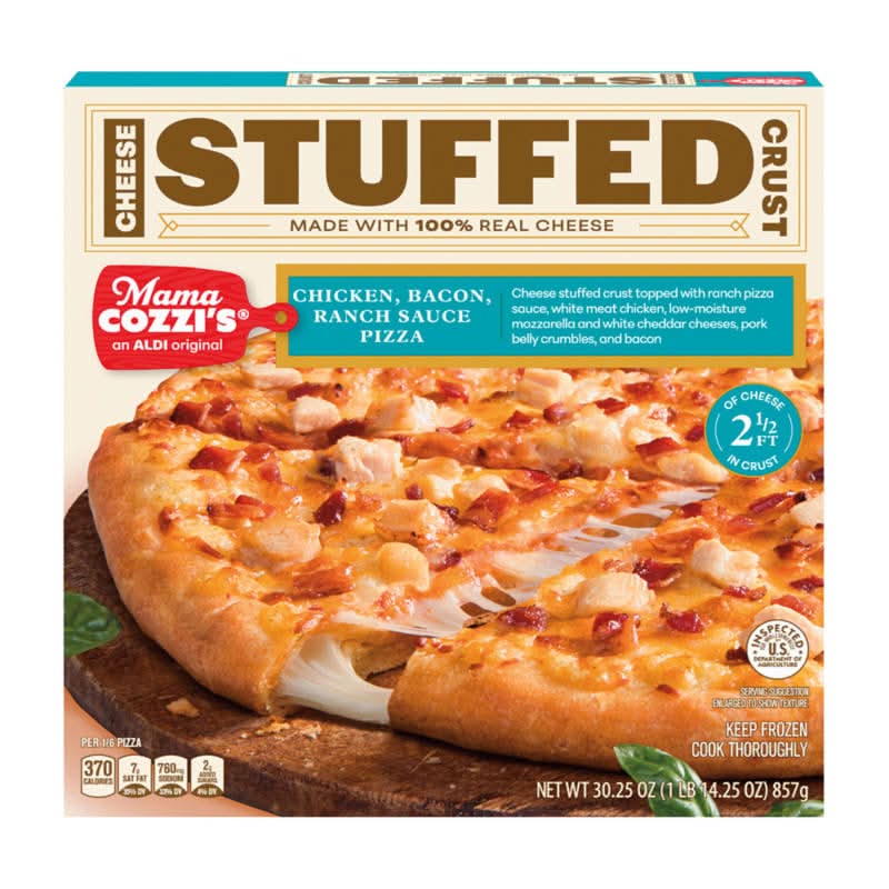 Mama Cozzi's Cheese Stuffed Crust Pizza, Chicken Bacon & Ranch (30.25 oz)