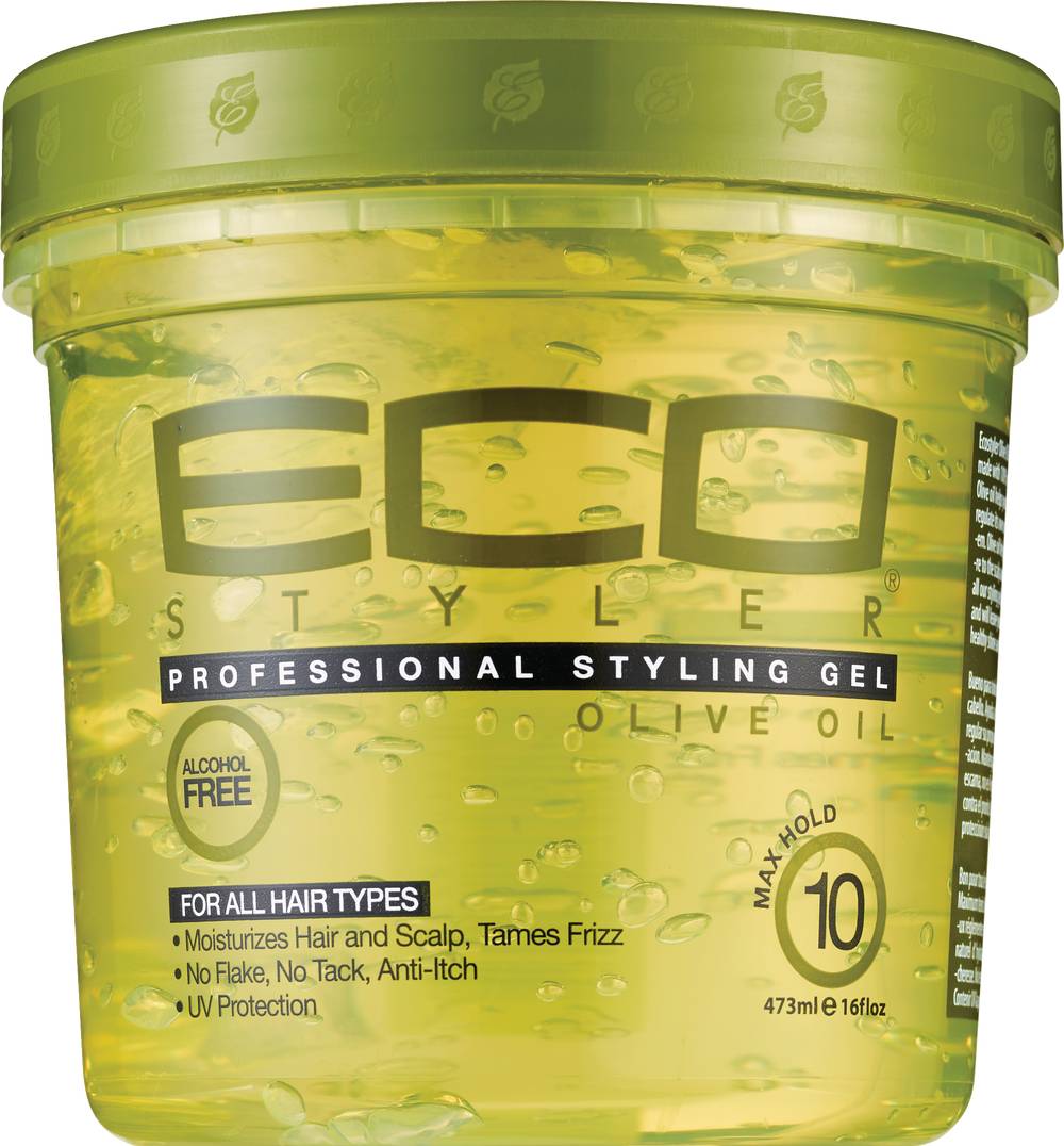 ECO STYLE Professional Styling Gel, Olive Oil (16 fl oz)