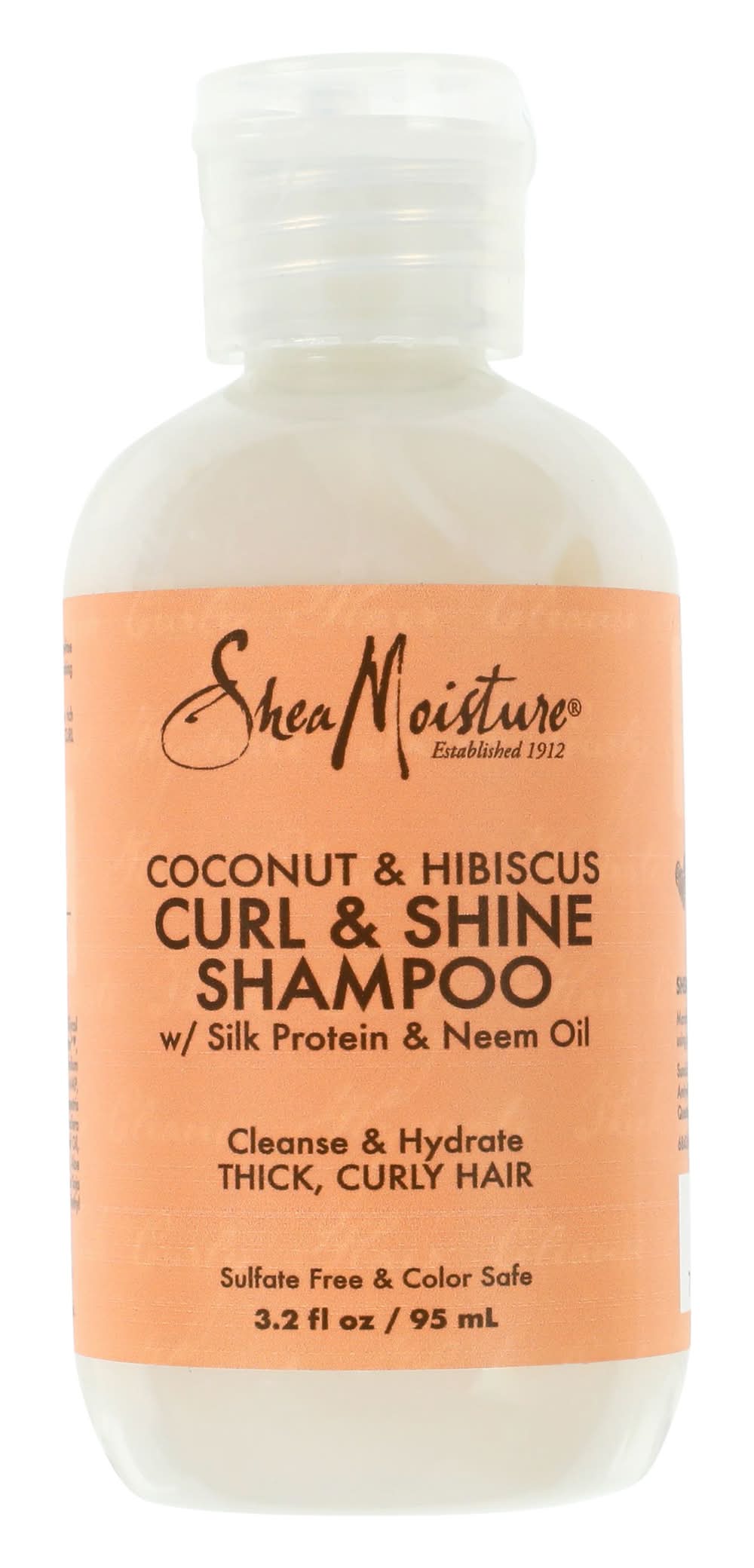Shea Moisture® Coconut & Hibiscus Curl & Shine Travel Size Shampoo 3.2oz