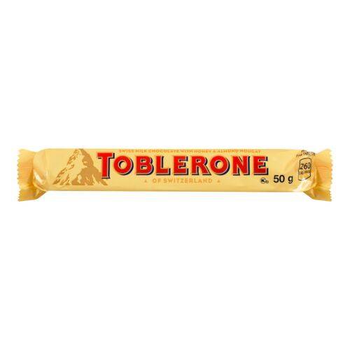 Toblerone Honey Nougat Milk Chocolate Bar (50 g)