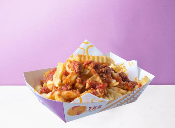 波浪薯條-肉醬｜TKK Golden Wavy Fries(Meat Sauce)