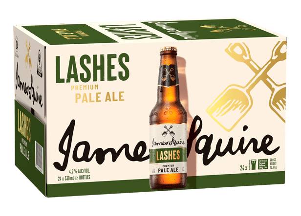 James Squire 150 Lashes Pale Bottles 24x330ml