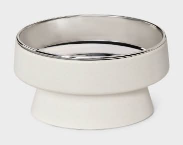 Boots & Barkley Elevated Cat & Dog Bowl 12 fl oz, Gray