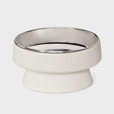 Boots & Barkley Elevated Cat & Dog Bowl 12 fl oz, Gray