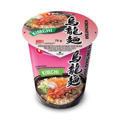 Nongshim Kimchi Cup Noodle Soup - 75g