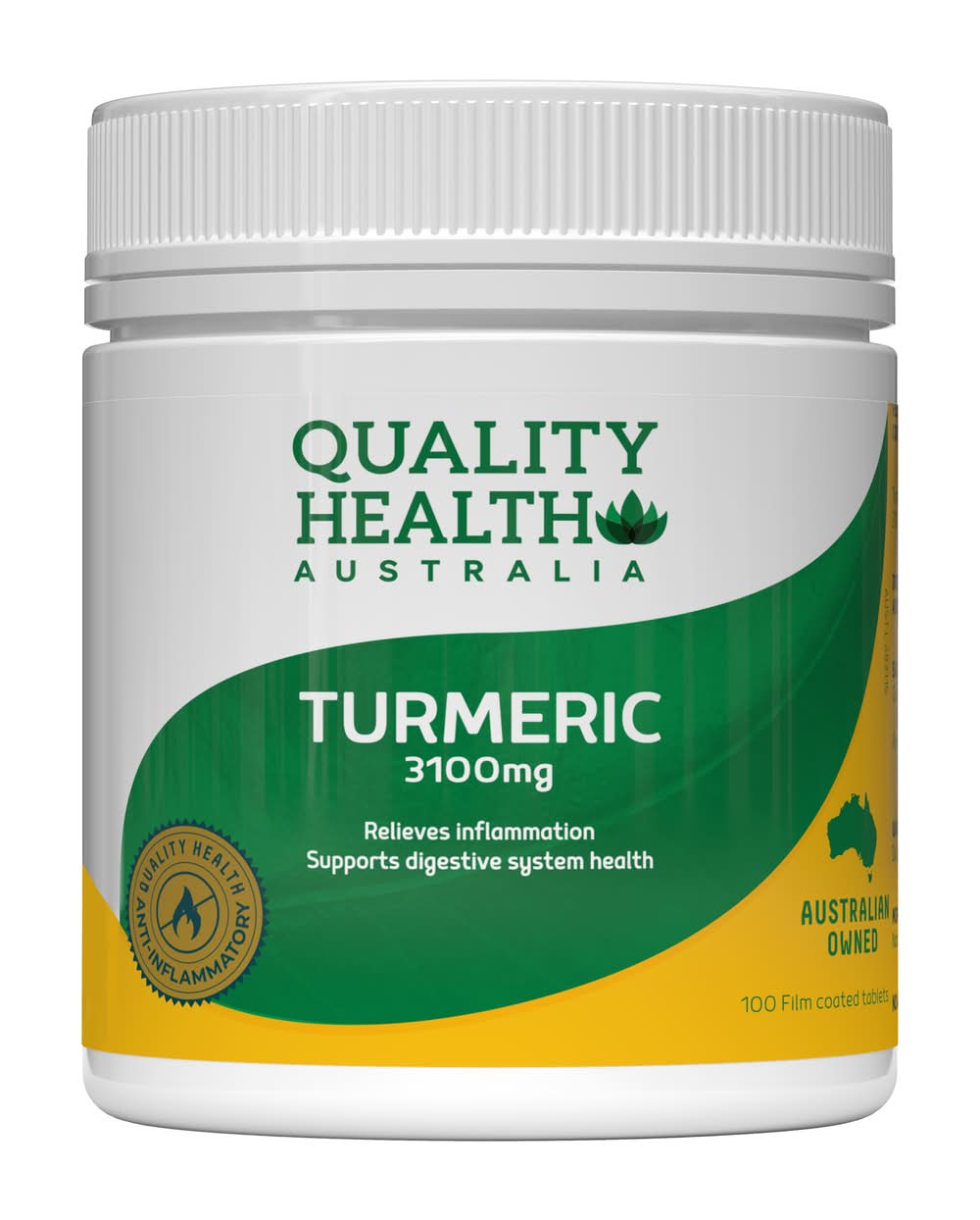 Quality Health Australia Turmeric Tablets 3100 mg Delivery Near Me ...