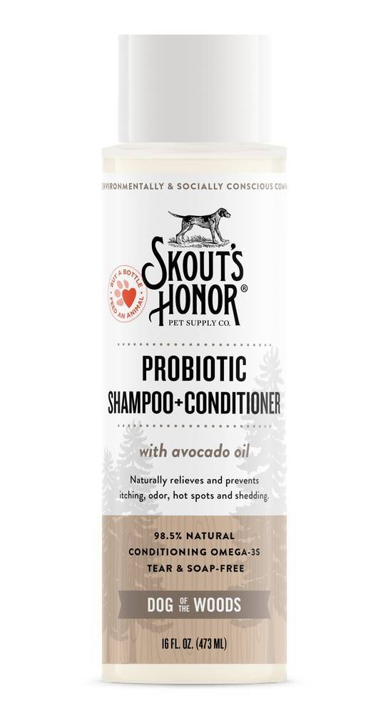 Skout's Honor Dog Of the Woods Probiotic Shampoo & Conditioner For Dogs (8 fl oz)