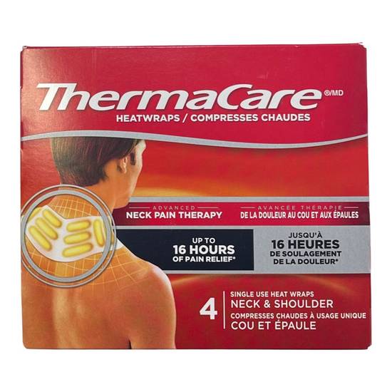 Thermacare Heatwraps Neck & Shoulder (4 units)