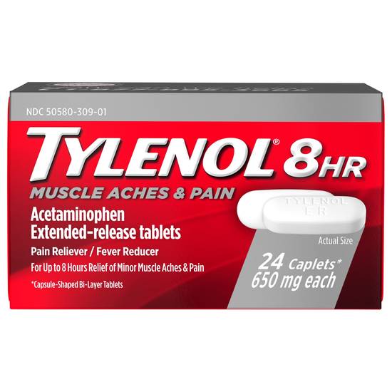Tylenol Muscle Aches & Pain Capsules (24 ct)