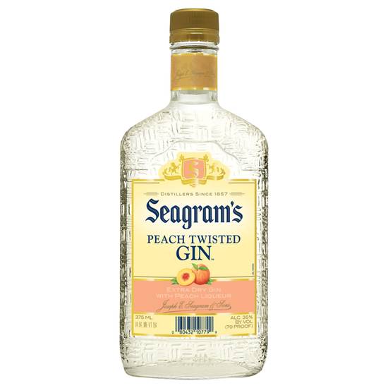 Seagram's Peach Twisted Gin (375ml bottle)