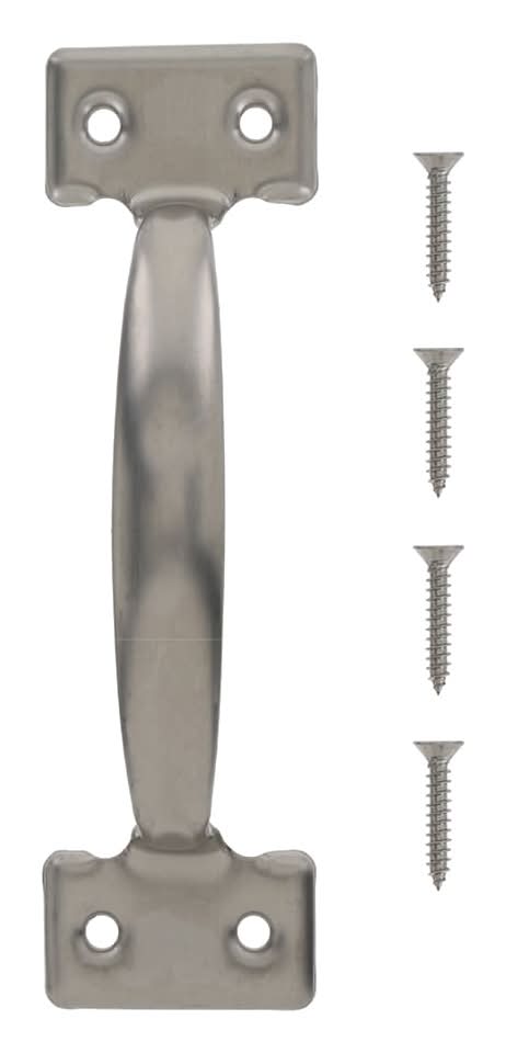 ReliaBilt 6-1/2-in Stainless Utility Silver Screen/Storm door Replacement Pull handle