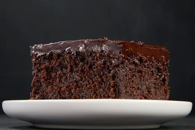 Double Chocolate Fudge Coca-Cola® Cake