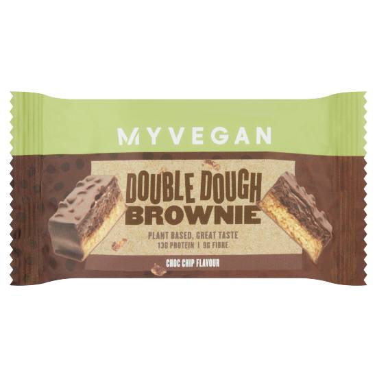 Myvegan Double Dough Brownie Choc Chip Flavour 60g