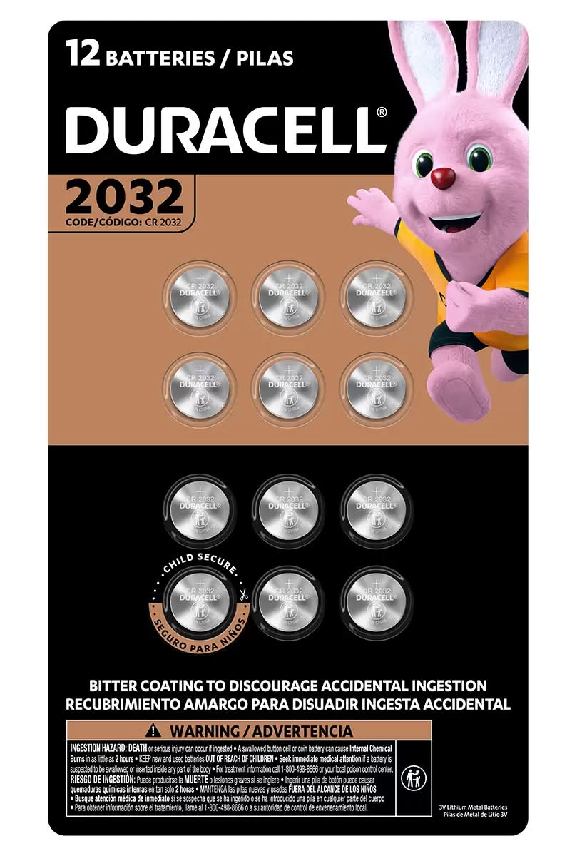 Duracell  Pilas 2032 (12 un)