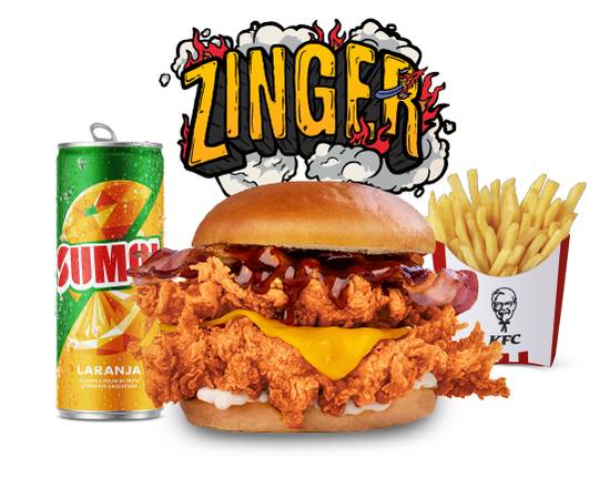 Menu Zinger Extreme Double