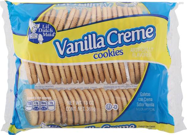  Little Dutch Maid Vanilla Crème Cookies, 16 Ounce : Grocery &  Gourmet Food