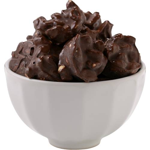 Dark Chocolate Peanut Clusters