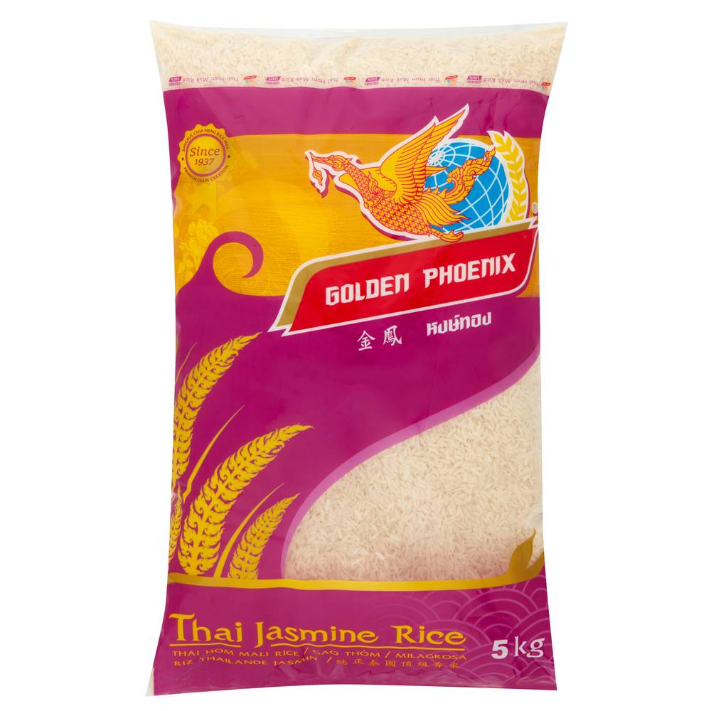 Golden Phoenix Rice Jasmine (5kg)
