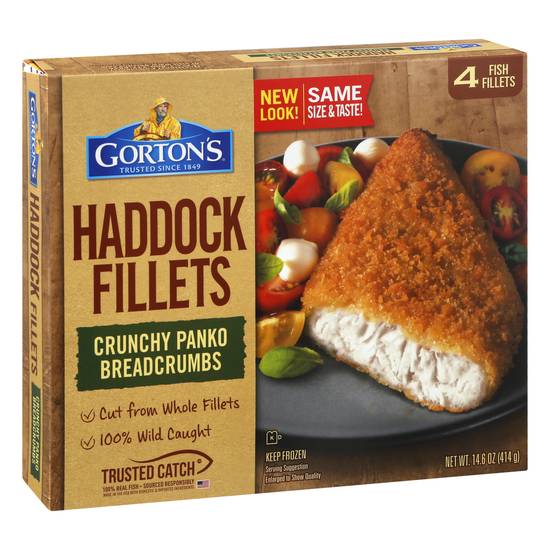 Gorton's Crunchy Panko Haddock Fish Fillets (4 ct)