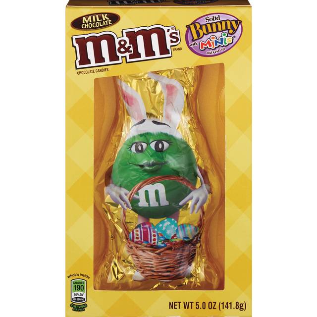 M&M'S SOLID CHOCOLATE BUNNY
