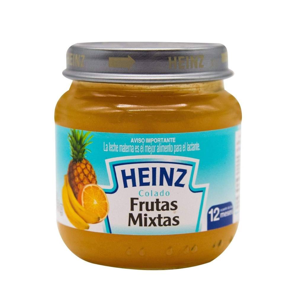 Compota Colado De Frutas Mixtas Heinz 113 g