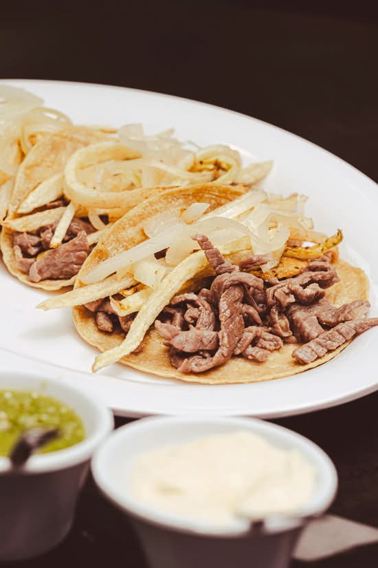 Orden de Tacos de Cecina (3pz)