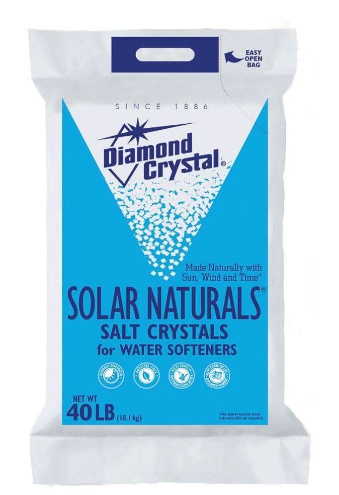 Diamond Crystal Solar Naturals Water Softener Salt Crystals