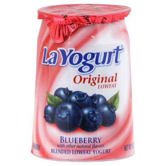 La Yogurt Original Blended Blueberry Lowfat Yogurt