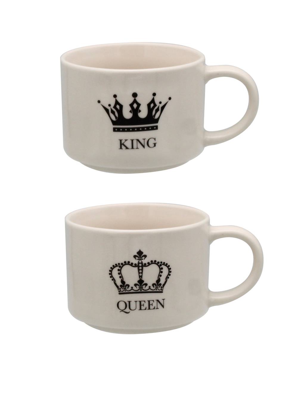 Attimo set 2 tazas king queen