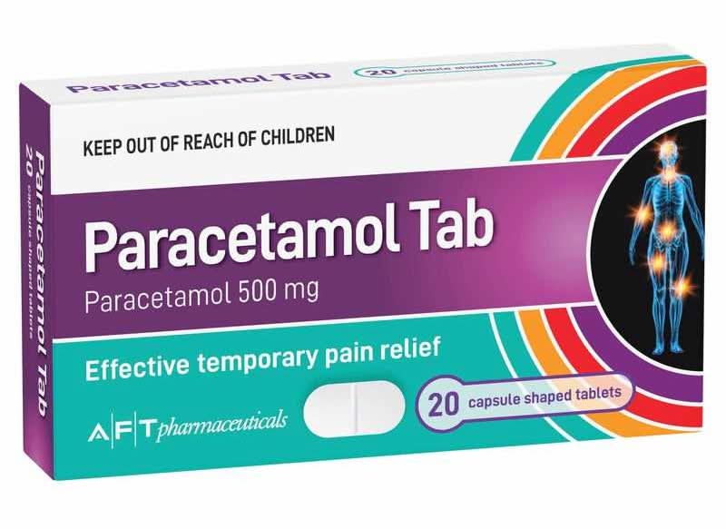 AFT Paracetamol 500mg Tablets 20s