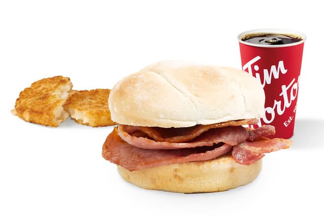 Bacon Roll Meal