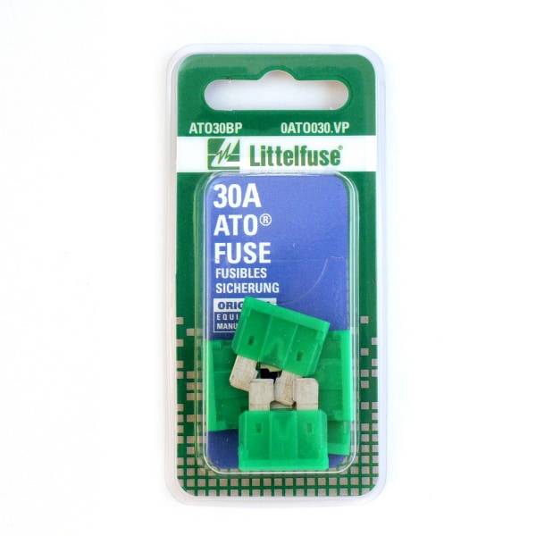Littelfuse Fuse ATO Blade 32V 5PK Card 30A