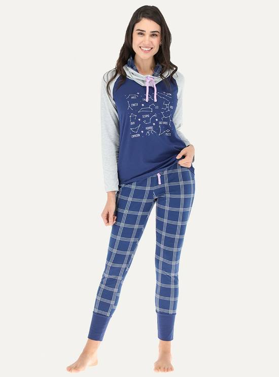 Pijama best sale cuello alto