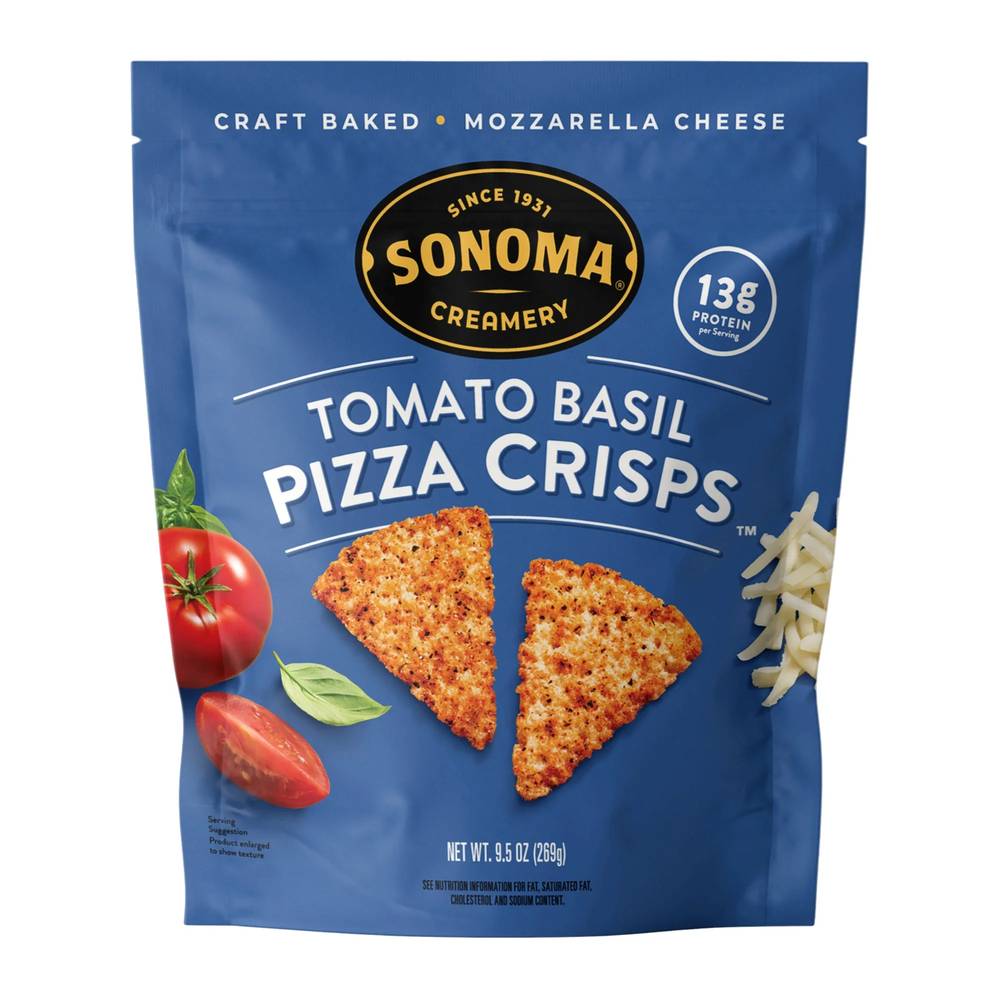 Sonoma Creamery Pizza Crisps (Tomato Basil)