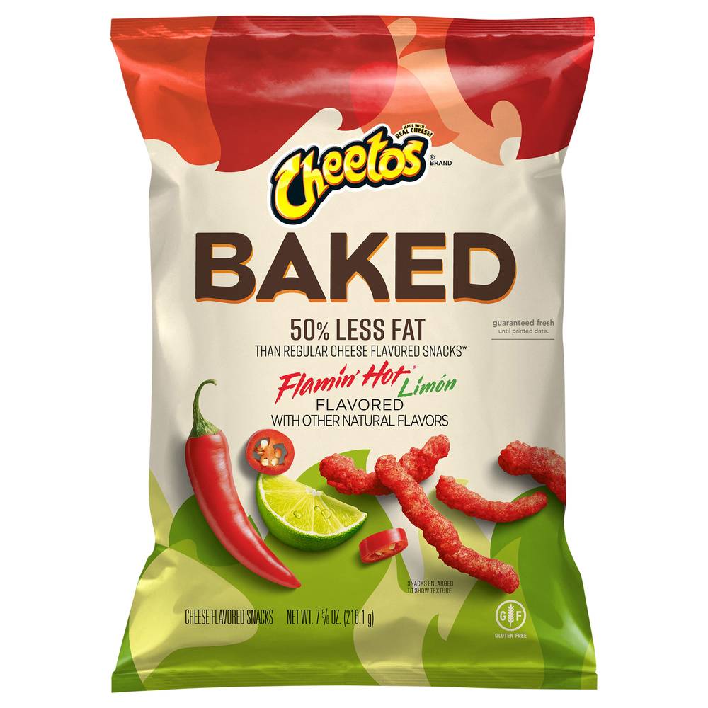 Cheetos Baked Chips, Flamin' Hot Limon (7.7 oz)